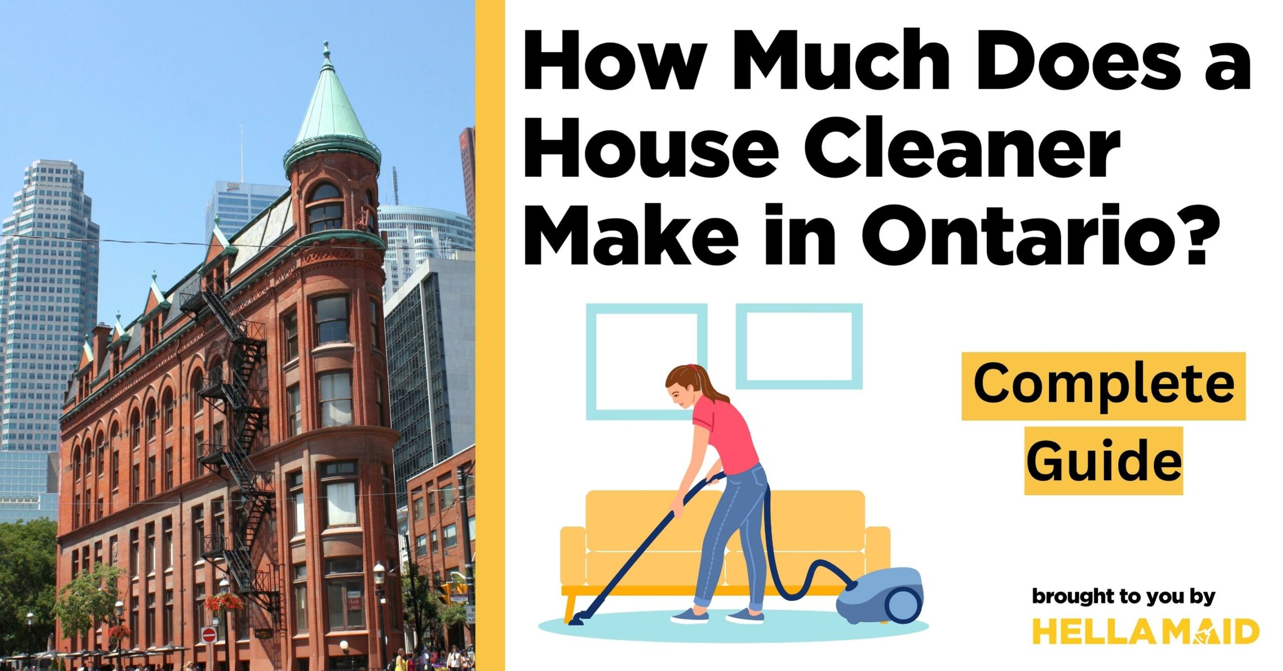 house cleaner salaries ontario