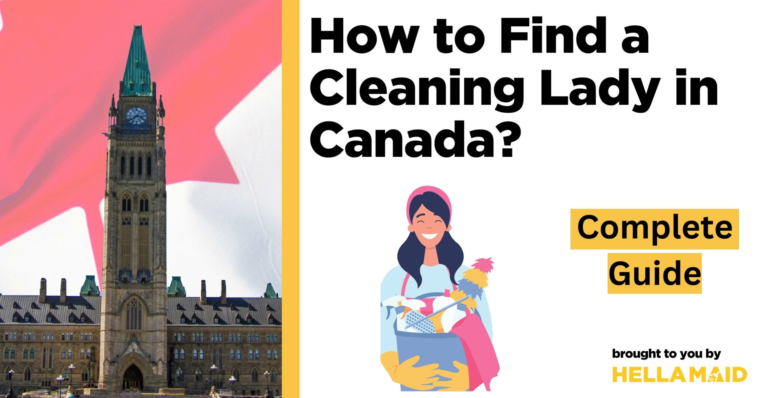 cleaning lady in Canada