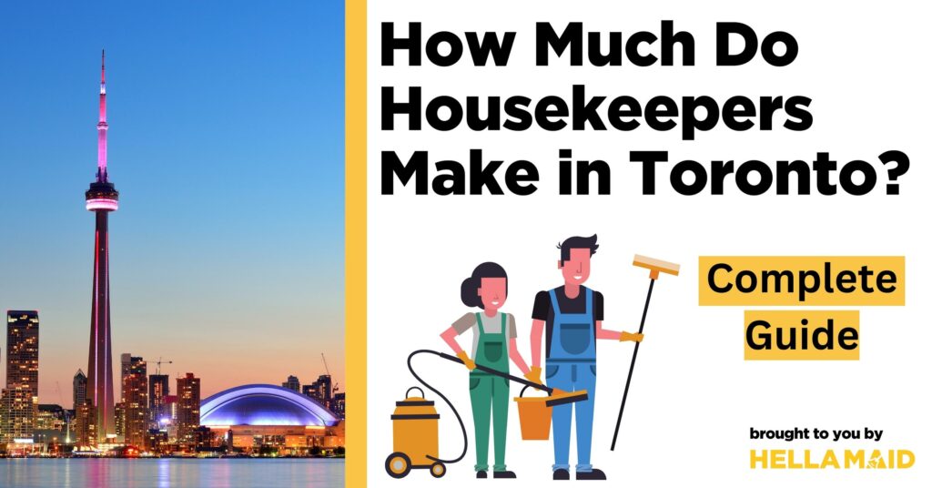 how much do housekeepers make in Toronto