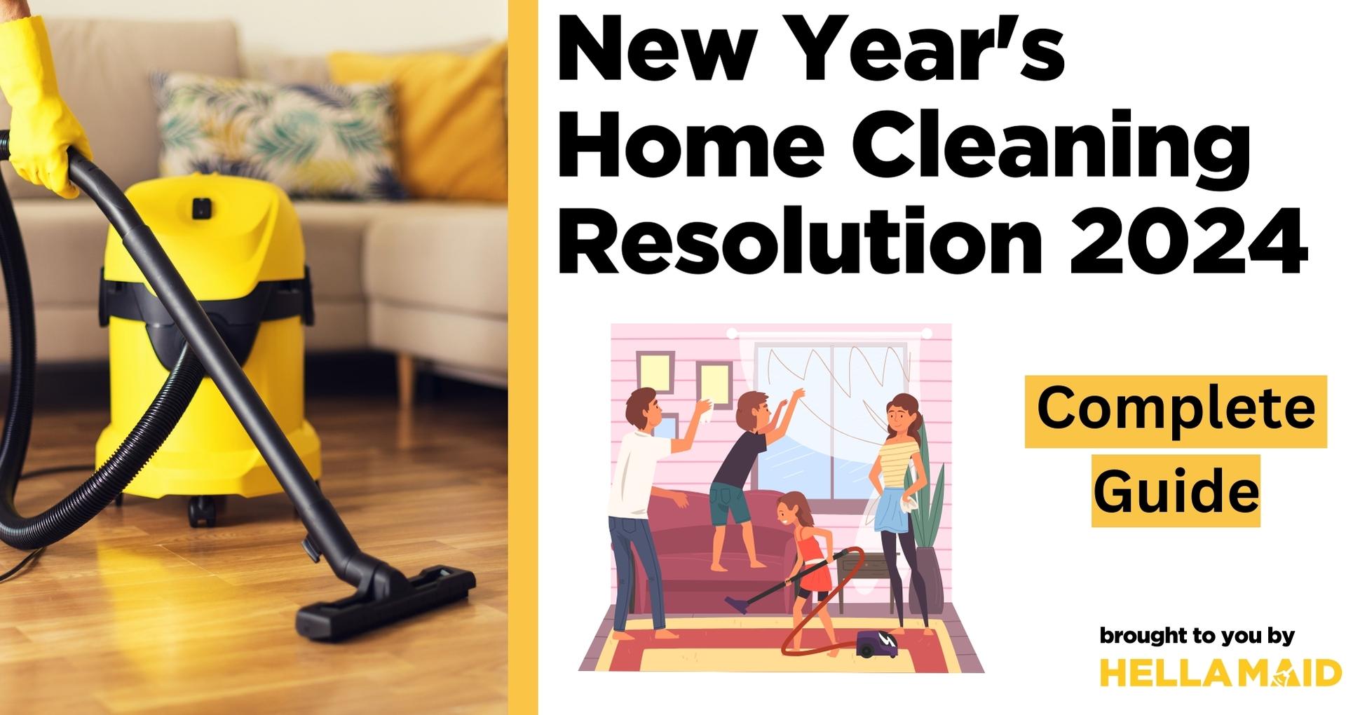 home cleaning resolution 2024