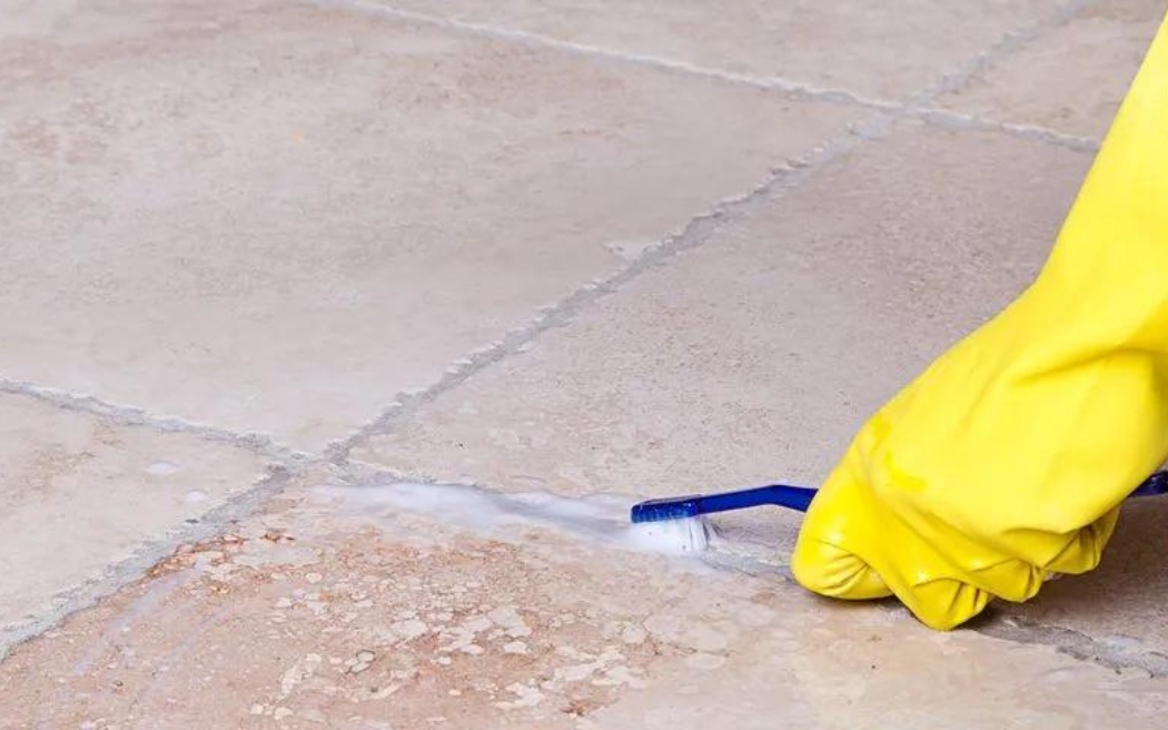 how to clean limestone floor