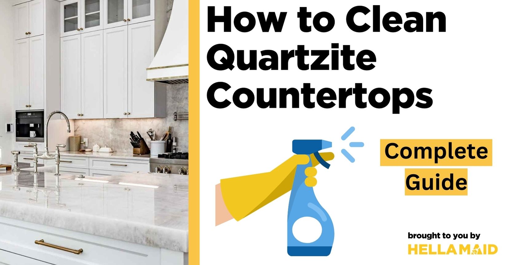 How to clean quartz countertops