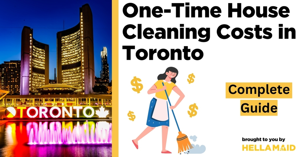 one time house cleaning costs Toronto