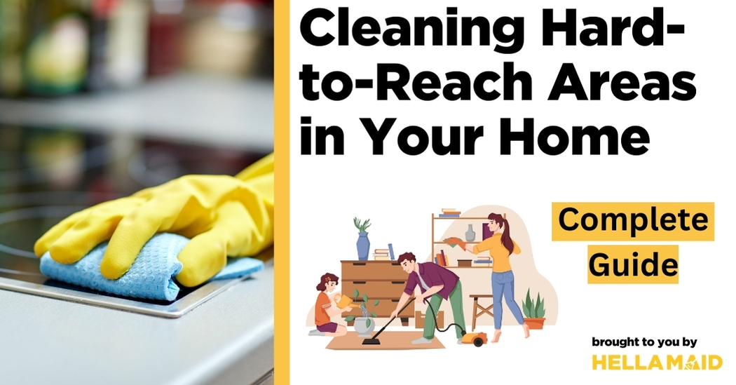 cleaning hard to reach areas