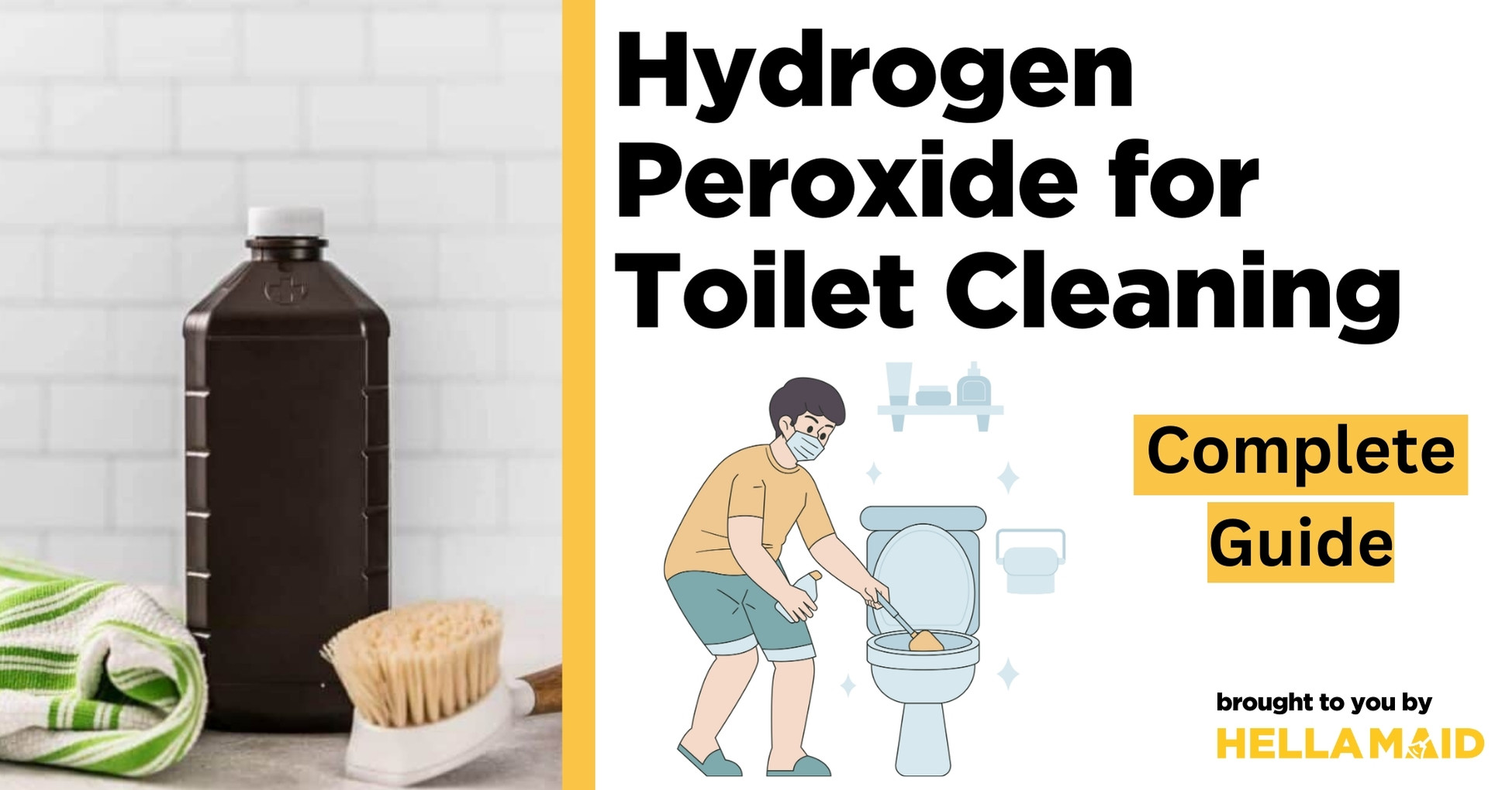 hydrogen peroxide for toilet cleaning