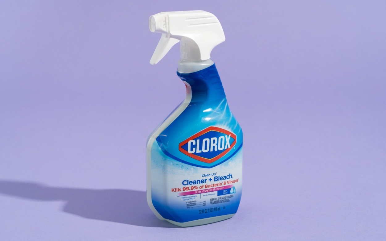 how to clean with Clorox bleach