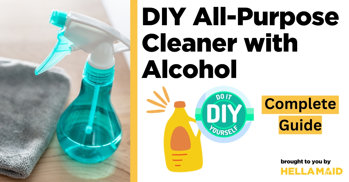 diy all-purpose cleaner with alcohol