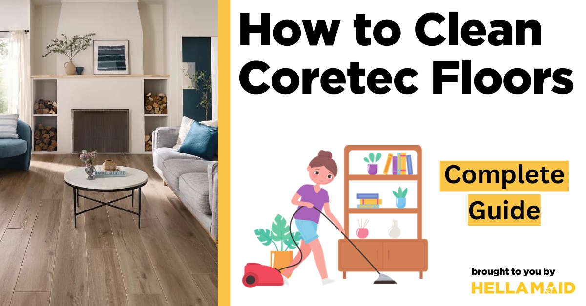 how to clean coretec floors
