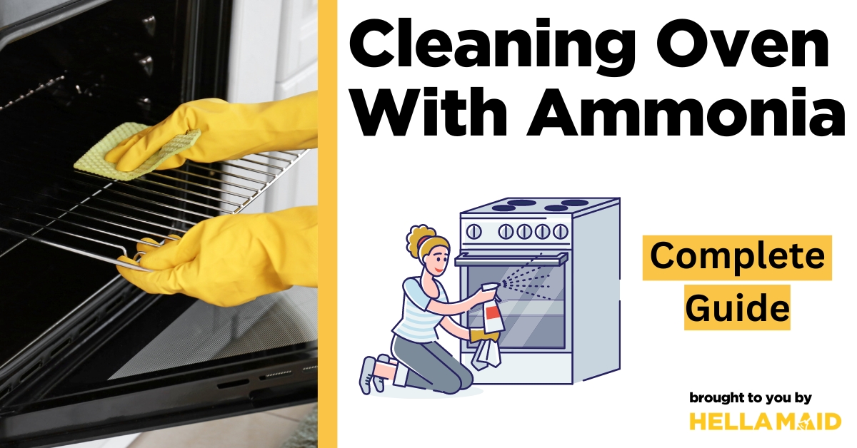 cleaning oven with ammonia