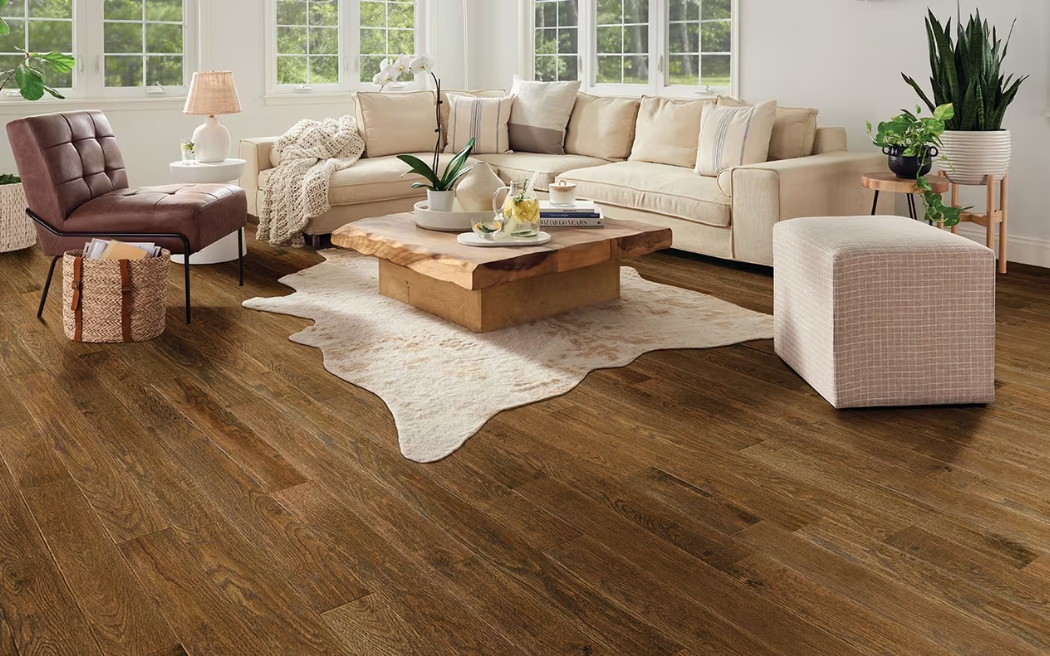 manufactured wood floors in a house