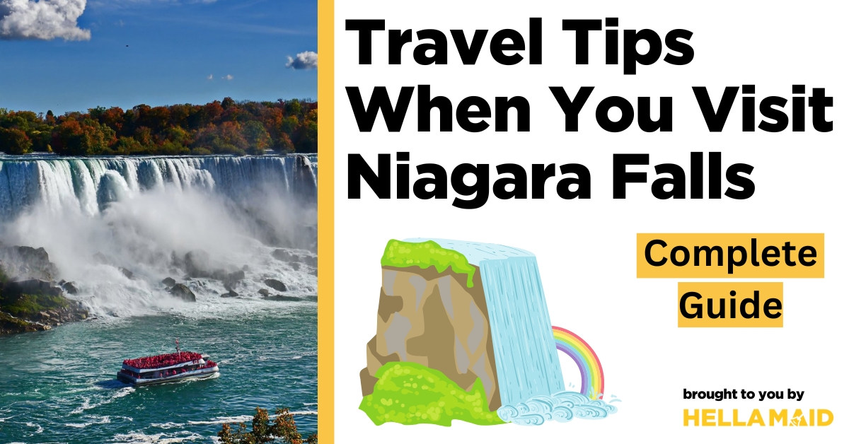 travel tips when you visit Niagara Falls
