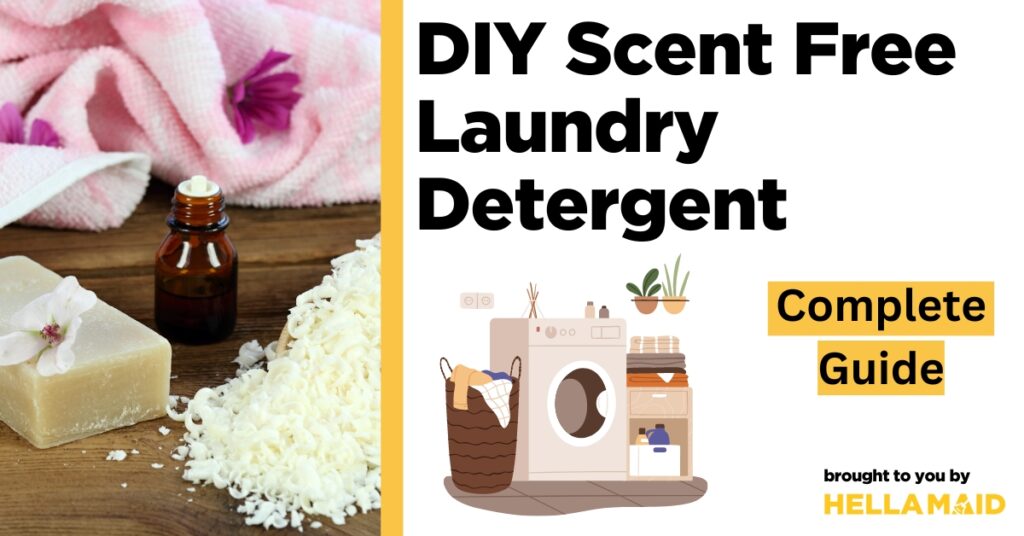 scent free laundry detergent