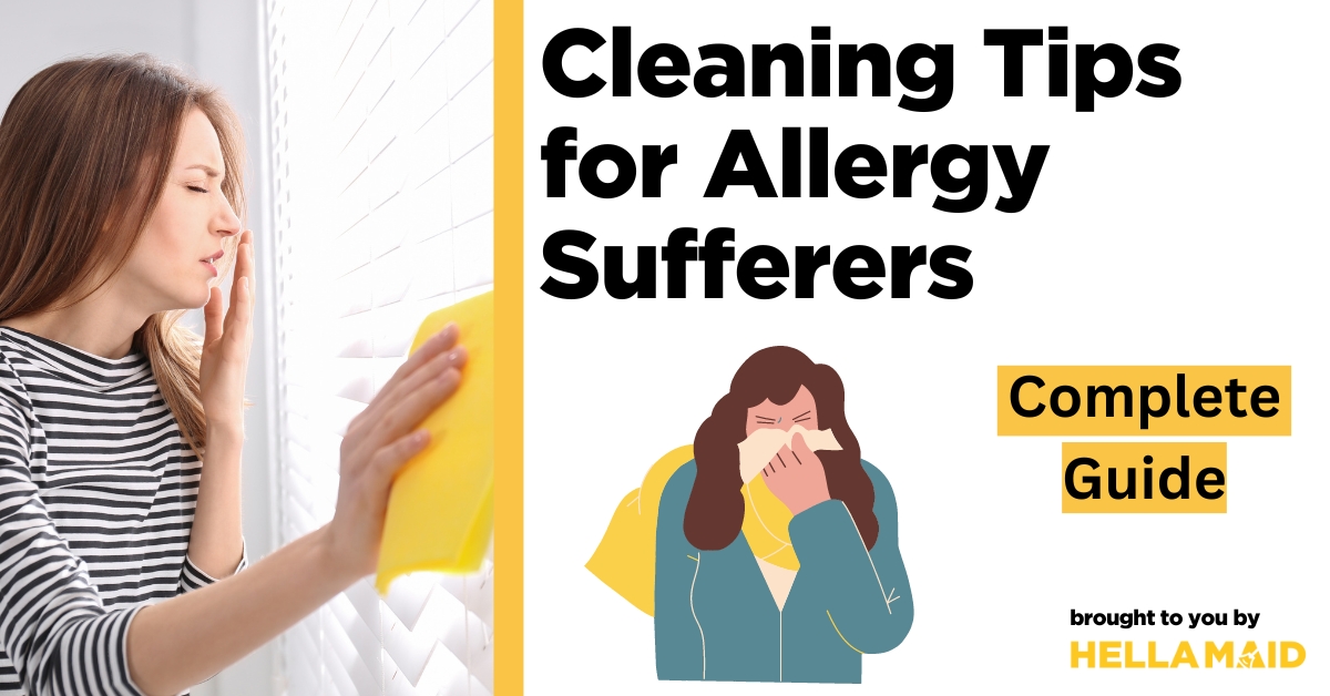 cleaning tips for allergy sufferers