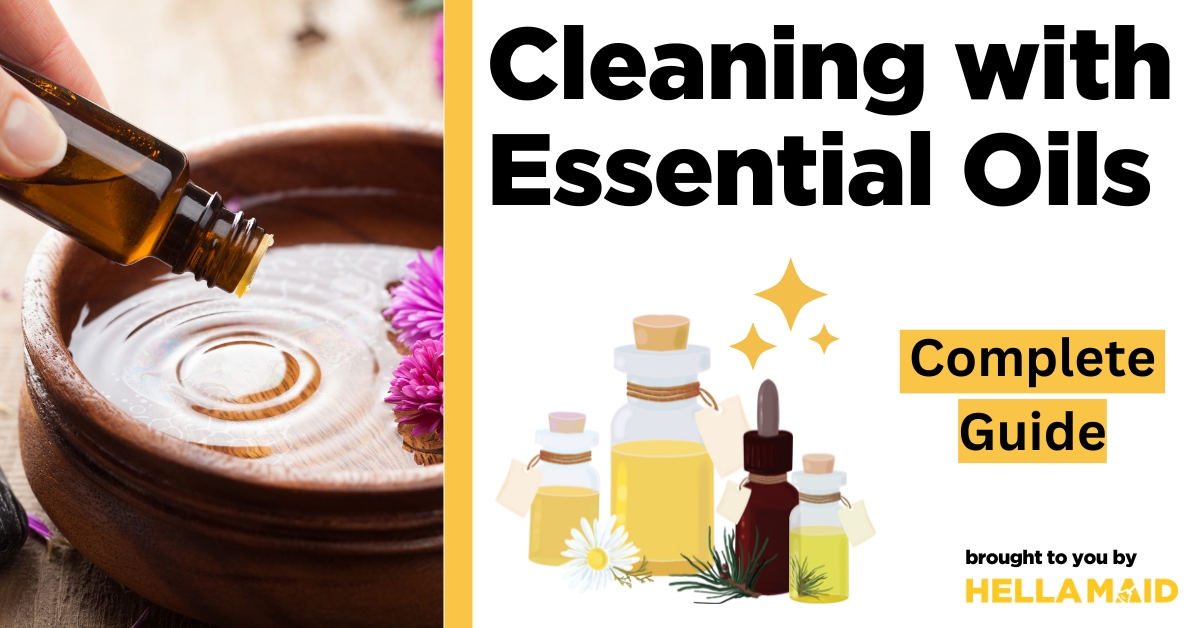 cleaning using essential oils