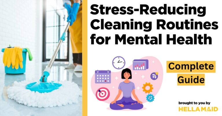 cleaning routines for mental health