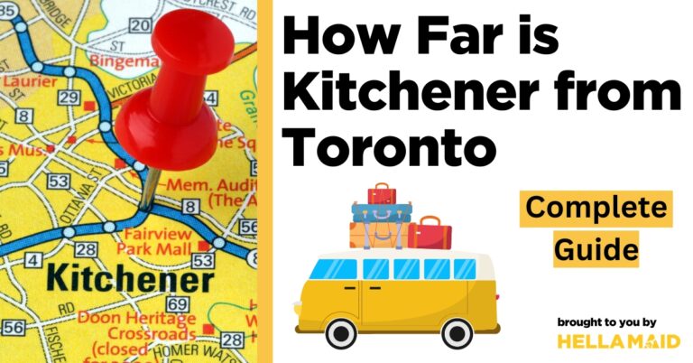how far is kitchener from toronto