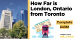 how far is london ontario from toronto