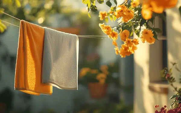 air drying microfiber clothes after wash