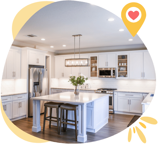 picture of clean kitchen