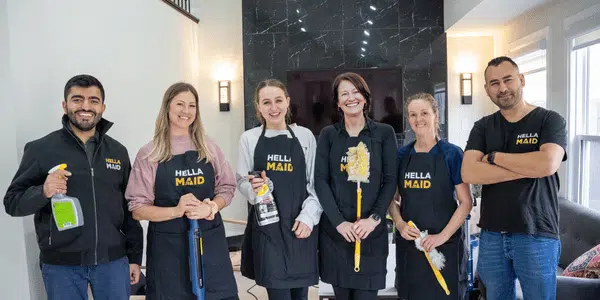 hellamaid house cleaning team