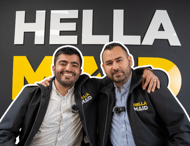 picture of Ahmed and Abdul founders of Hellamaid