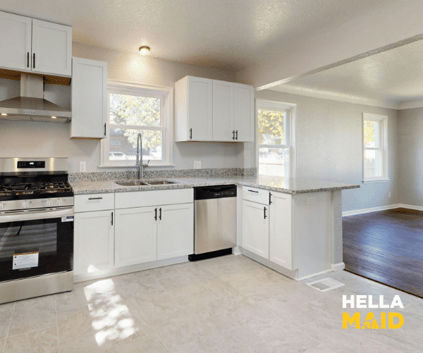 Home after a Hellamaid post-renovation clean