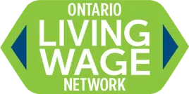 Ontario Living Wage Network certification logo